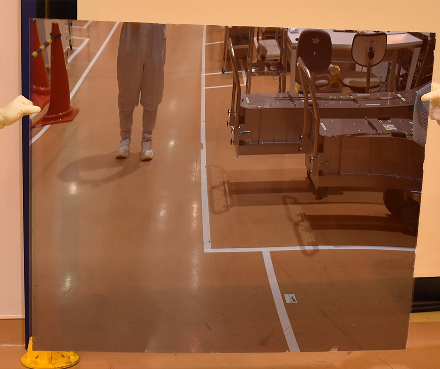 MAPbI3 Coated glass