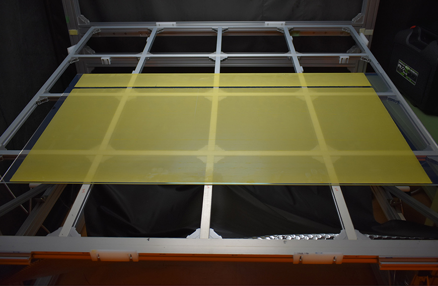 PbI2 Coated glass