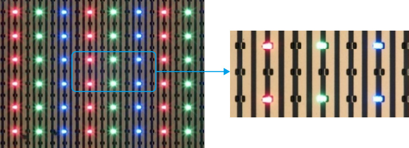 LED実装後イメージ