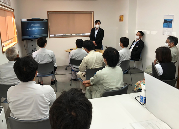 従業員業績説明会 福井事業所